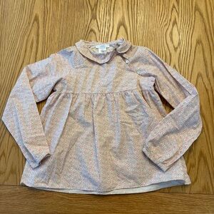 NWT Jacadi Girls Floral Blouse